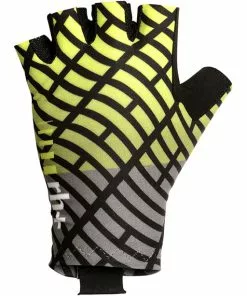 Rh+ New Fashion Handschuhe Schwarz/gelb