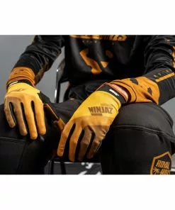 Ride-ninjaz Ride Ninjaz Cheese Handschuhe Gelb/bunt -Günstiges Kleidung Geschäft ride ninjaz cheese gloves yellow 4