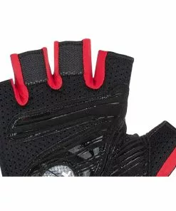 Roeckl Hagen Handschuhe Schwarz/rot -Günstiges Kleidung Geschäft roeckl hagen gloves black red 2