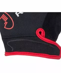 Roeckl Hagen Handschuhe Schwarz/rot -Günstiges Kleidung Geschäft roeckl hagen gloves black red 4