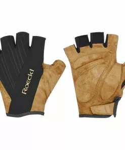 Roeckl Isone Handschuhe Schwarz/beige