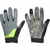Roeckl Mori Handschuhe Grau/grün