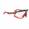 Rudy Project Defender Brille Schwarz/rot -Günstiges Kleidung Geschäft rudy project defender glasses black matte red fluo impactx photochromic 2 red 1