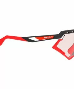 Rudy Project Defender Brille Schwarz/rot 10 Rudy Project Defender Brille Schwarz/rot -Günstiges Kleidung Geschäft rudy project defender glasses black matte red fluo impactx photochromic 2 red 3
