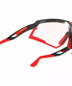 Rudy Project Defender Brille Schwarz/rot 13 Rudy Project Defender Brille Schwarz/rot -Günstiges Kleidung Geschäft rudy project defender glasses black matte red fluo impactx photochromic 2 red 6