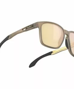 Rudy Project Lightflow A Brille Braun/beige -Günstiges Kleidung Geschäft rudy project lightflow a glasses ice gold matte multilaser gold 3