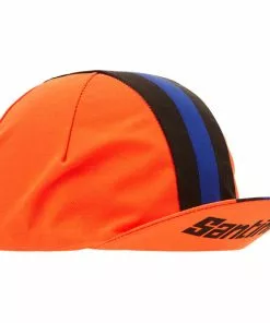 Santini Bengal Fahrrad Cap Orange -Günstiges Kleidung Geschäft santini bengal cycling cap neon orange 6