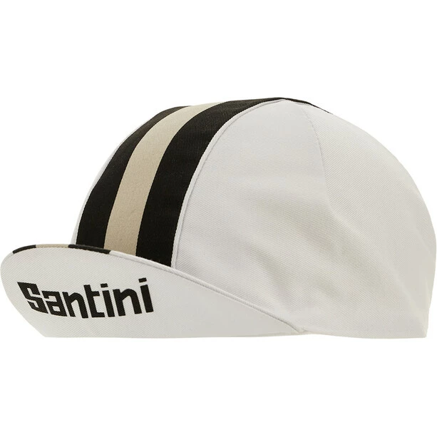 Santini Bengal Fahrrad Cap Weiß 7 Santini Bengal Fahrrad Cap Weiß – Bild 5