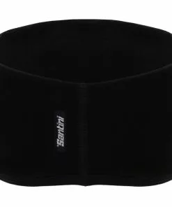 Santini Wool Stirnband Schwarz -Günstiges Kleidung Geschäft santini wool headband black 3