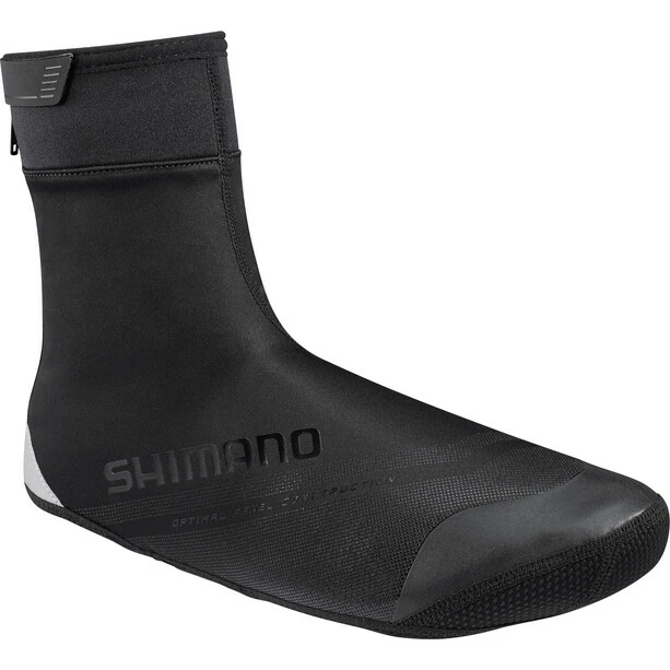 Shimano S1100X Softshell Überschuhe Schwarz 3 Shimano S1100X Softshell Überschuhe Schwarz