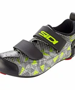 Sidi T-5 Air Carbon Schuhe Herren Grau/gelb