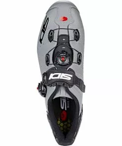 Sidi Wire 2 Carbon Schuhe Herren Grau -Günstiges Kleidung Geschäft sidi wire 2 carbon shoes men matt grey black 4