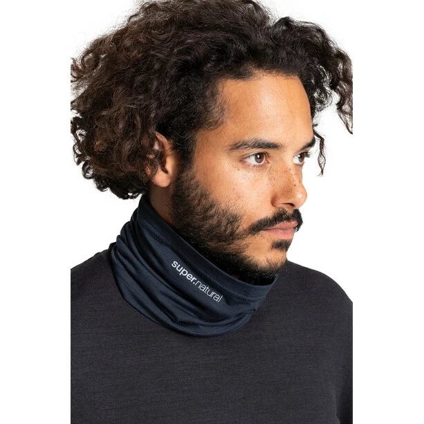 Super.natural Wanderlust Nackenwärmer Blau 5 Super.natural Wanderlust Nackenwärmer Blau – Bild 3