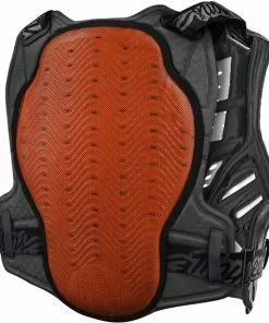 Troy Lee Designs Rockfight CE Flex Brustprotektor Schwarz/weiß -Günstiges Kleidung Geschäft troy lee designs rockfight ce flex chest protector white 2