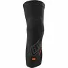 Troy Lee Designs Stage Knieprotektor Schwarz -Günstiges Kleidung Geschäft troy lee designs stage knee guard black 1