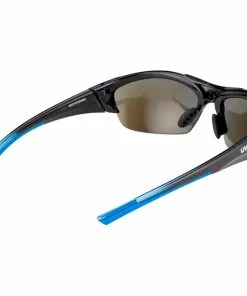 UVEX Blaze III Brille Schwarz/blau -Günstiges Kleidung Geschäft uvex blaze iii glasses black blue blue 3