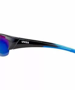 UVEX Blaze III Brille Schwarz/blau -Günstiges Kleidung Geschäft uvex blaze iii glasses black blue blue 5