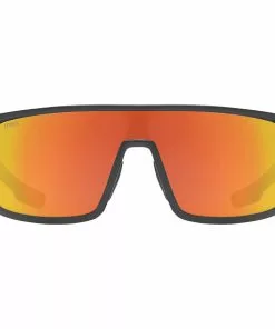 UVEX LGL 51 Sonnenbrille Schwarz -Günstiges Kleidung Geschäft uvex lgl 51 glasses black mat mirror red 2