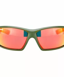 UVEX Sportstyle 225 Brille Oliv/rot 8 UVEX Sportstyle 225 Brille Oliv/rot -Günstiges Kleidung Geschäft uvex sportstyle 225 sportglasses olive mirror red 2