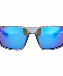 UVEX Sportstyle 233 P Brille Grau/blau -Günstiges Kleidung Geschäft uvex sportstyle 233 p glasses smoke mat mirror blue 2