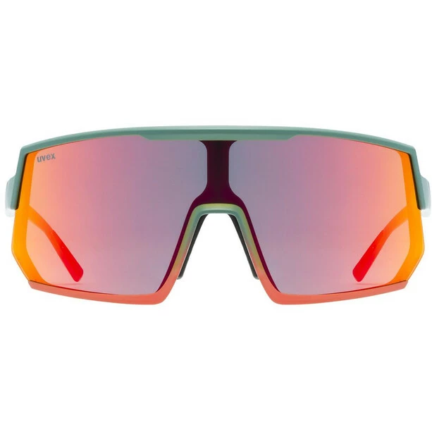 UVEX Sportstyle 235 Brille Grün/orange 4 UVEX Sportstyle 235 Brille Grün/orange – Bild 2