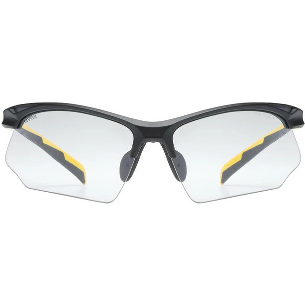 UVEX Sportstyle 802 V Brille Schwarz/gelb 4 UVEX Sportstyle 802 V Brille Schwarz/gelb – Bild 2