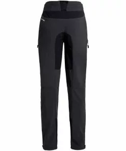 Vaude Women's Qimsa Softshell Pants -Günstiges Kleidung Geschäft vaude womens qimsa softshell pants 2 blackblack 189860