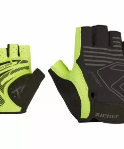 Ziener Canso Fahrradhandschuhe Herren Gelb/schwarz
